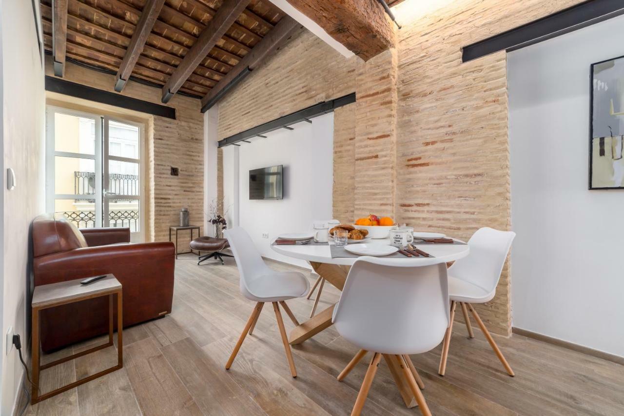 Florit Flats - Cathedral Luxury Terrace Flat 2Br 2Ba Ac Wifi Valência Exterior foto